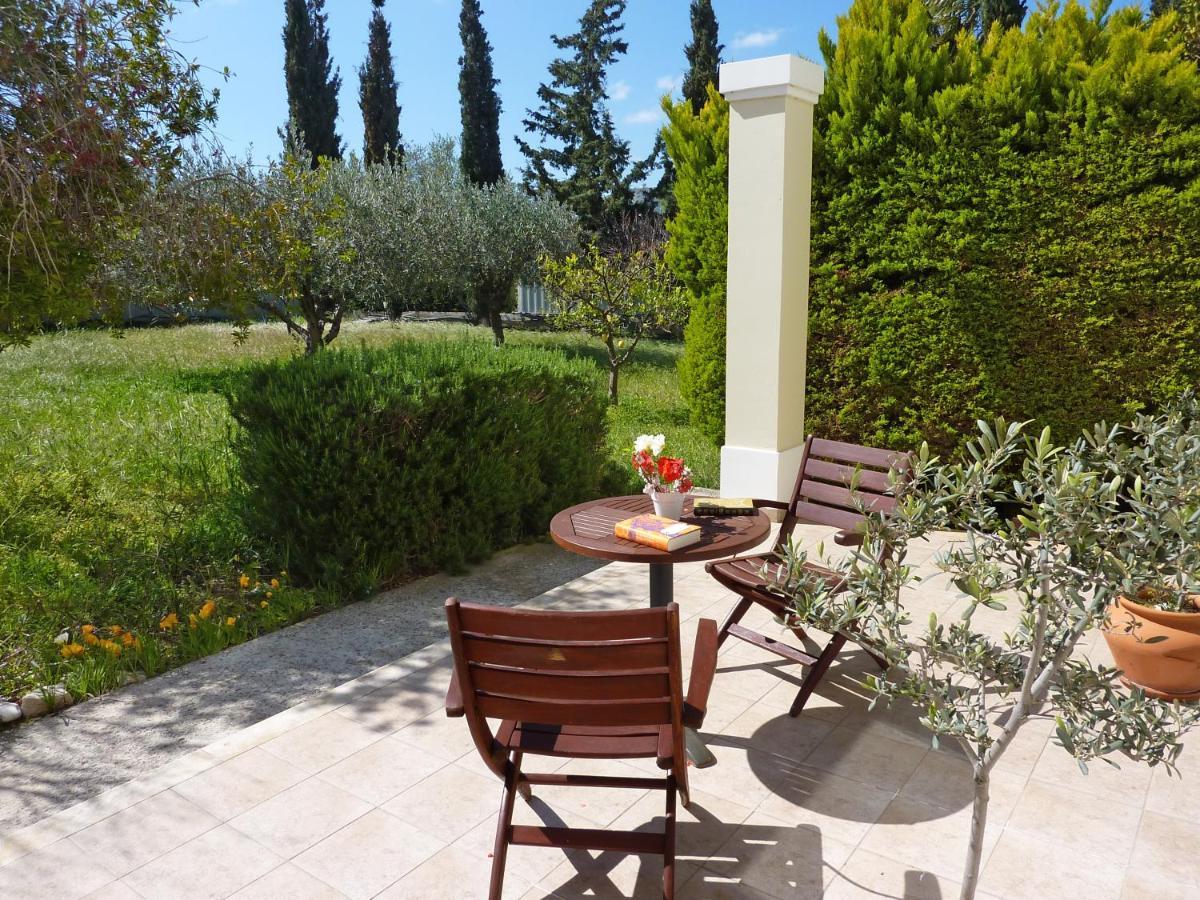 Panoramic Sea View Villa 4 Min To Beach Tigkaki  Exterior photo